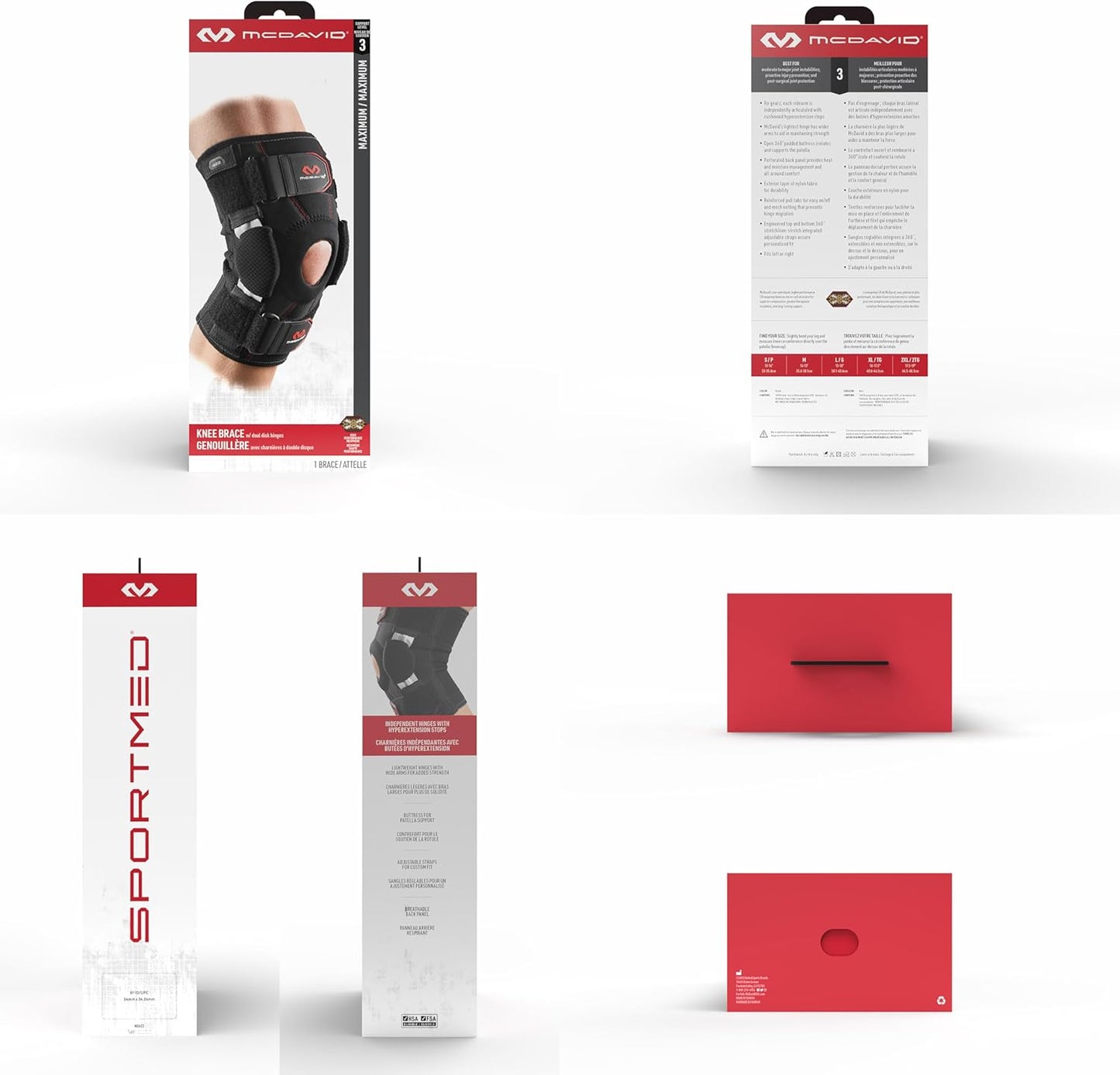 Hinged Knee Brace for Men & Women, Maximum Knee Support & Compression for Stability & Recovery, Ligament, Hyperextension Support