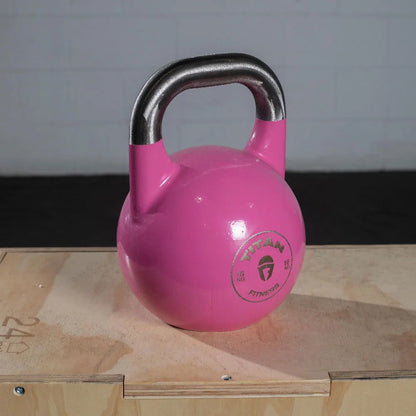 16 KG Competition Kettlebell, Single Piece Casting, KG Markings, Full Body Workout