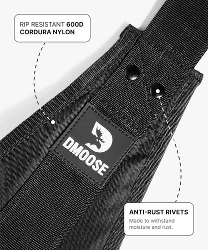 Hanging Ab Straps for Pull up Bar & Core Strength Training - Soft Padded Exercise Straps for Ab Swing & Leg Raises, Hang Bar Strap with 2 Steel Carabiners - Abs Equipment for Home & Gym