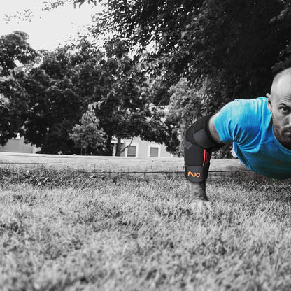 Elbow Compression Sleeve Weightlifting - Golfers Elbow Brace for Tendonitis and Tennis Elbow for Men Women, Support Strap Cubital Tunnel Brace for Sleeping Ulnar Nerve Entrapment Relief