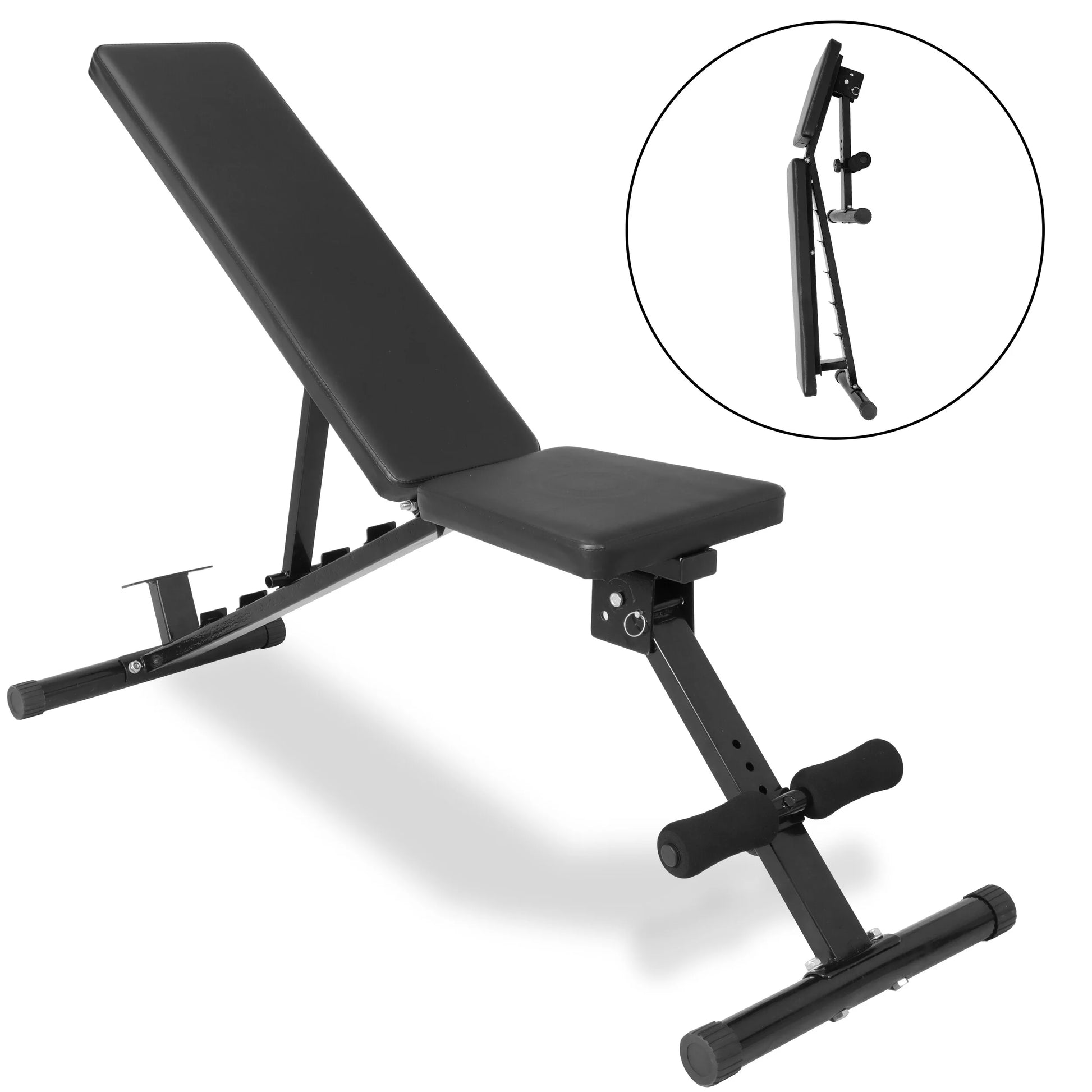 Adjustable Weight Bench – Foldable Utility Workout Bench 700Lbs Capacity