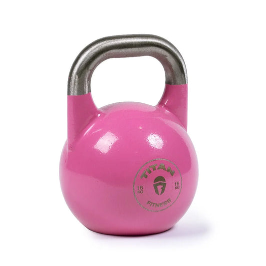 16 KG Competition Kettlebell, Single Piece Casting, KG Markings, Full Body Workout