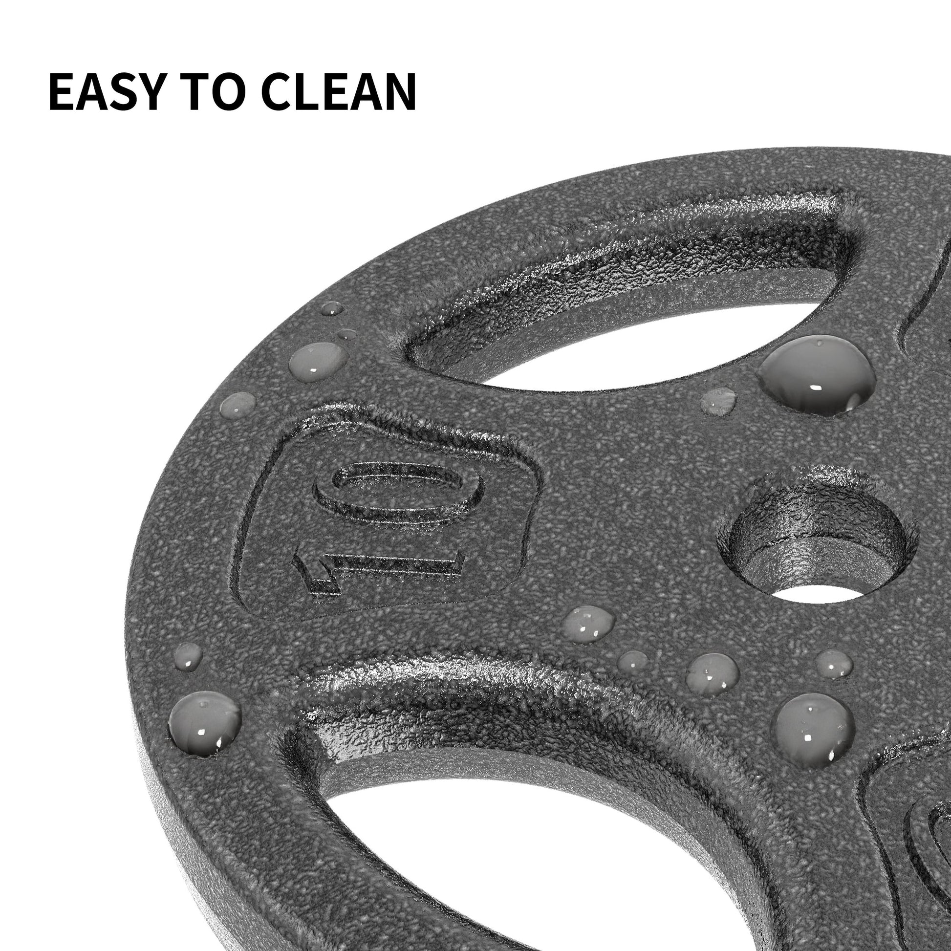 100LB Black Cast Iron Standard Weight Plate Sets, Used as Both Dumbbell and Barbell