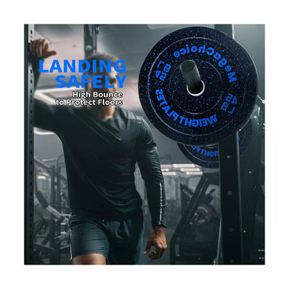 2 Inch Rubber Weight Plate for Lifting Home Gym