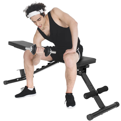 Adjustable Weight Bench – Foldable Utility Workout Bench 700Lbs Capacity