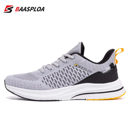 Lightweight Running Shoes for Men 2022 Men'S Designer Mesh Casual Sneakers Lace-Up Male Outdoor Sports Tennis Shoe