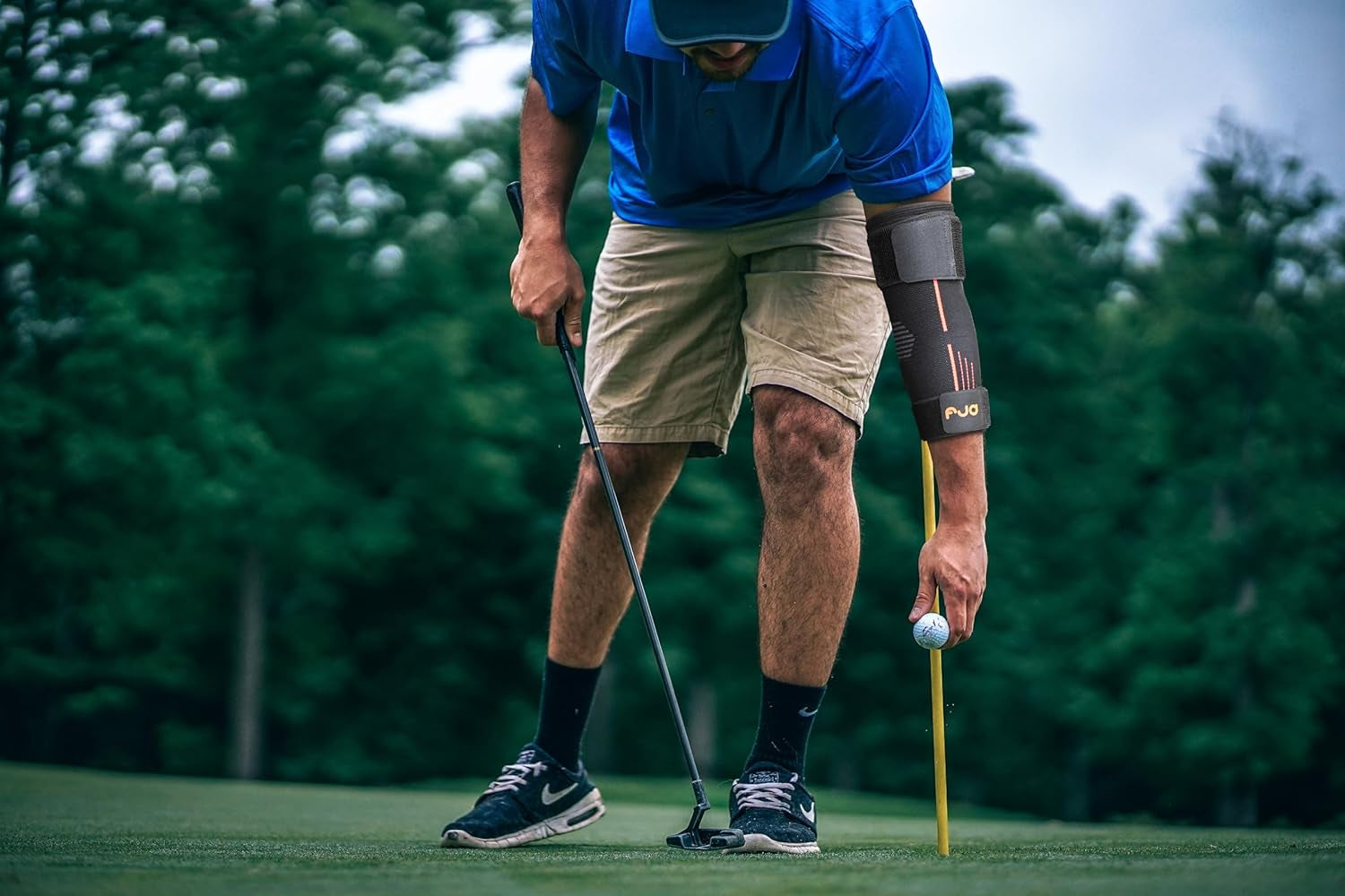 Elbow Compression Sleeve Weightlifting - Golfers Elbow Brace for Tendonitis and Tennis Elbow for Men Women, Support Strap Cubital Tunnel Brace for Sleeping Ulnar Nerve Entrapment Relief