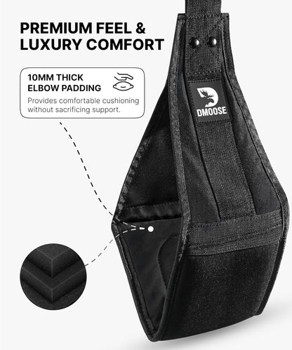 Hanging Ab Straps for Pull up Bar & Core Strength Training - Soft Padded Exercise Straps for Ab Swing & Leg Raises, Hang Bar Strap with 2 Steel Carabiners - Abs Equipment for Home & Gym