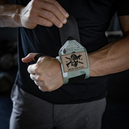 Wrist Wraps for Weightlifting - 18" and 24" Heavy Duty Support for Working Out, Gym Accessories for Men - Use for Lifting, Crossfit, Fitness, Exercise, Bench Press, Powerlifting