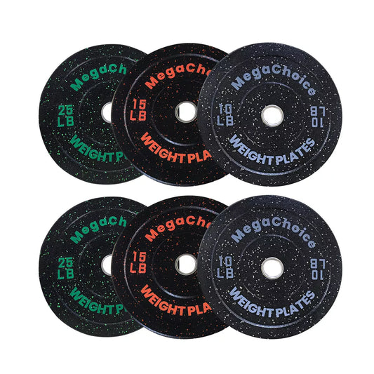 2 Inch Rubber Weight Plate for Lifting Home Gym